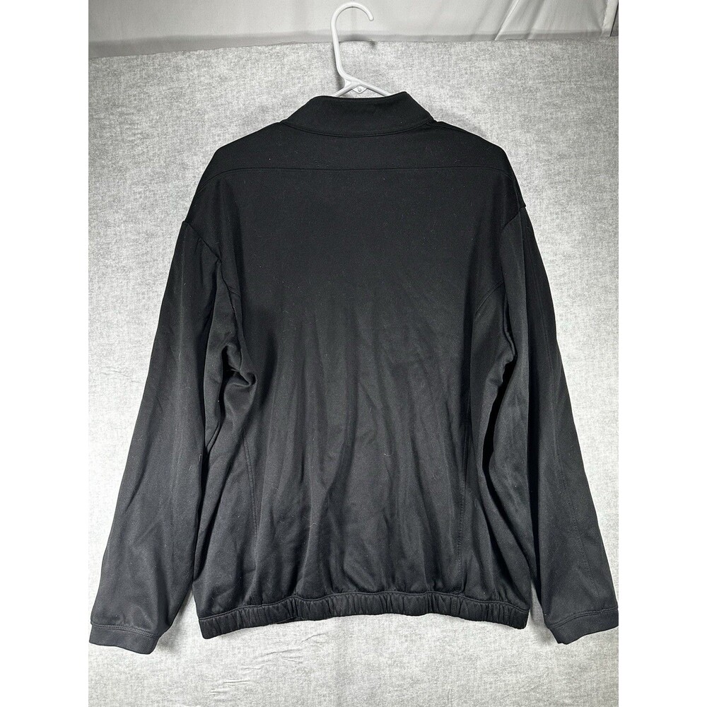 Nike Golf Jacket Mens Size Large Black Performance Fleece Full Zip Therma-Fit - Picture 2 of 7